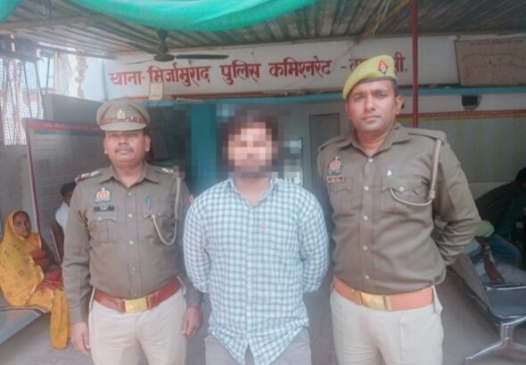 HAMARA KASHI | वाराणसी | थाना मिर्जामुराद पुलिस द्वारा पॉक्सो एक्ट के अभियोग में वांछित अभियुक्त करन भारती को किया गिरफ्तार ।